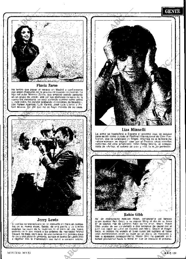 ABC MADRID 14-09-1983 página 89