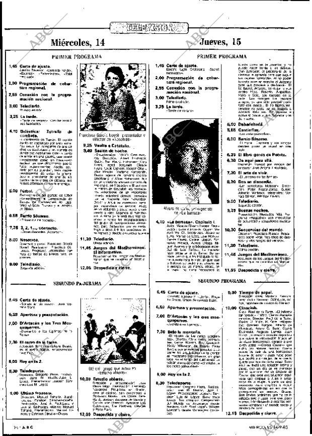 ABC MADRID 14-09-1983 página 94