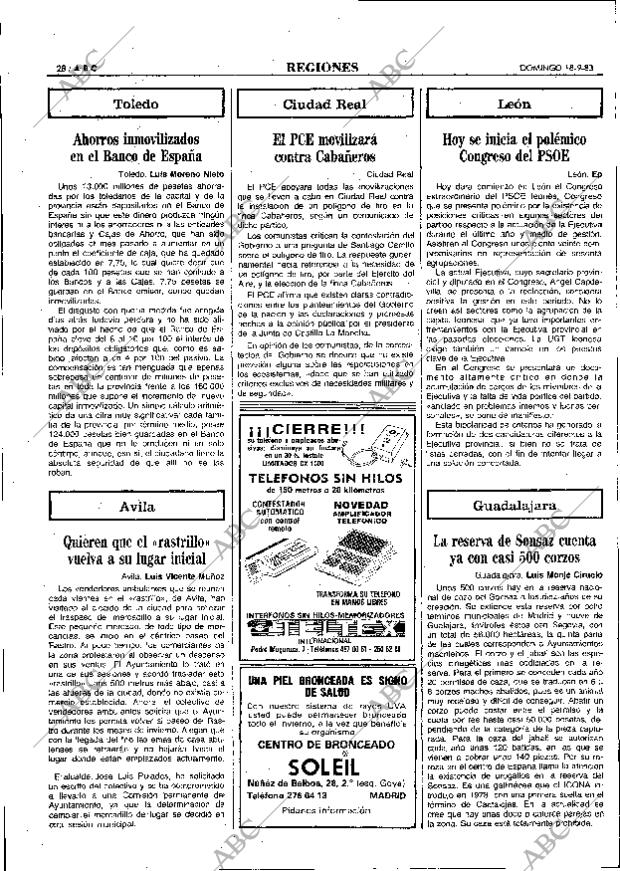 ABC MADRID 18-09-1983 página 28
