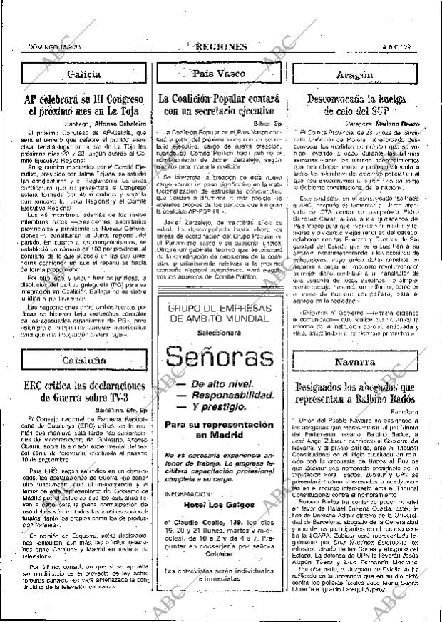 ABC MADRID 18-09-1983 página 29