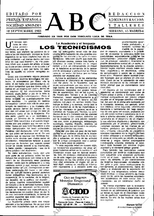 ABC MADRID 18-09-1983 página 3