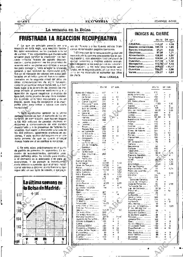 ABC MADRID 18-09-1983 página 62