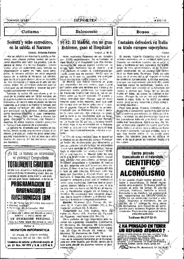 ABC MADRID 18-09-1983 página 73