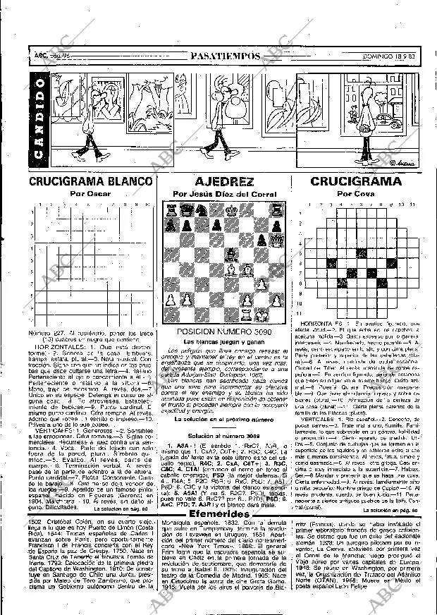 ABC MADRID 18-09-1983 página 96