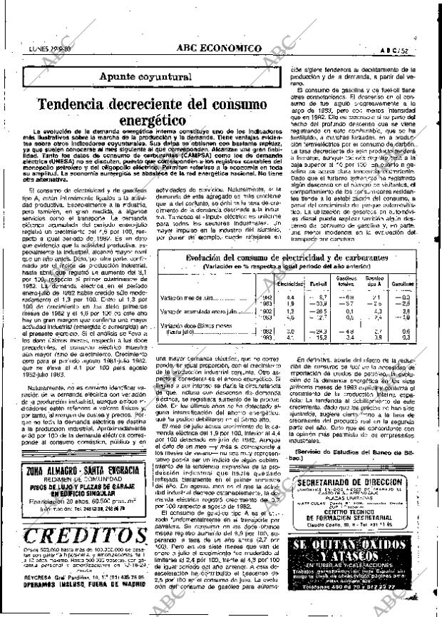 ABC MADRID 19-09-1983 página 57