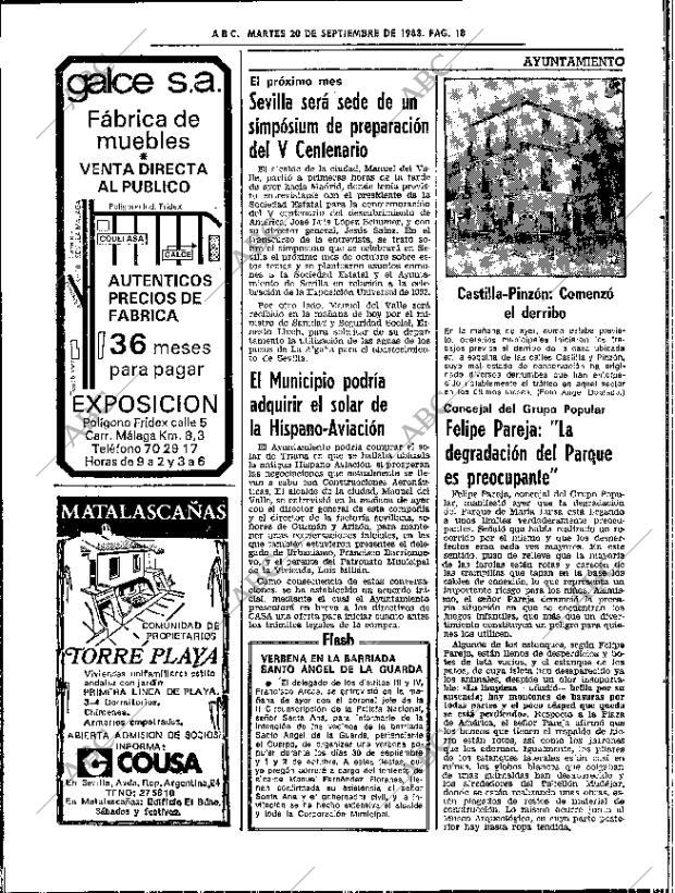 ABC SEVILLA 20-09-1983 página 34