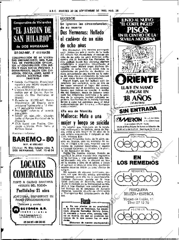 ABC SEVILLA 20-09-1983 página 54