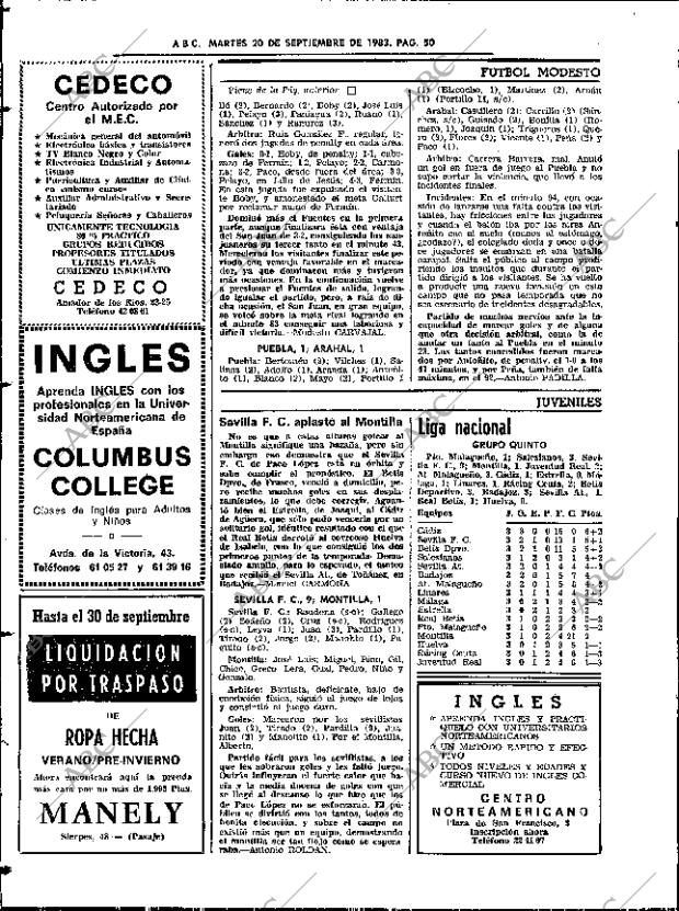 ABC SEVILLA 20-09-1983 página 66