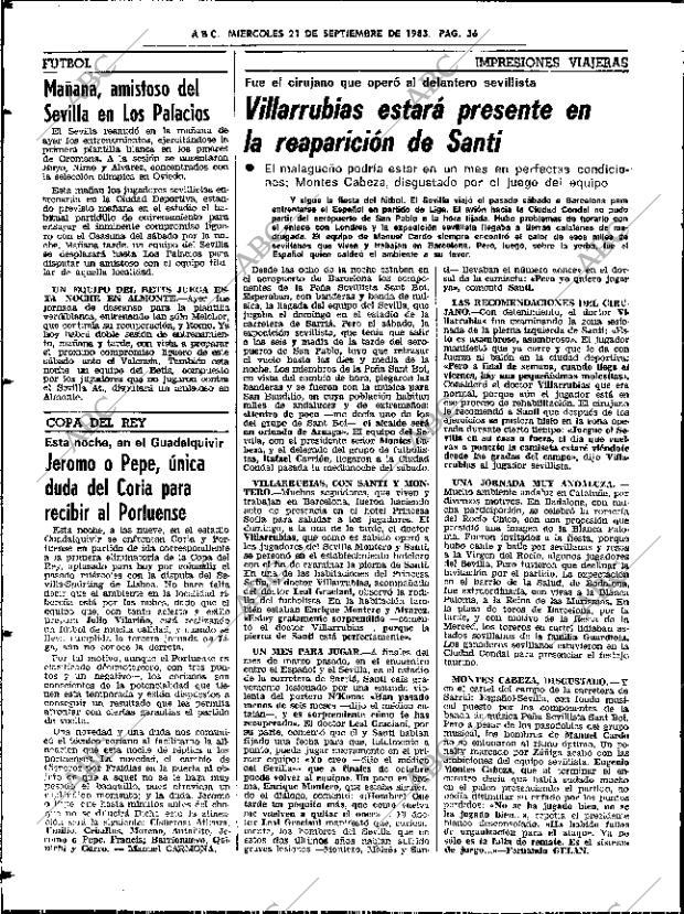 ABC SEVILLA 21-09-1983 página 44