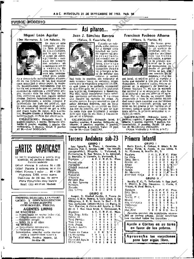 ABC SEVILLA 21-09-1983 página 46