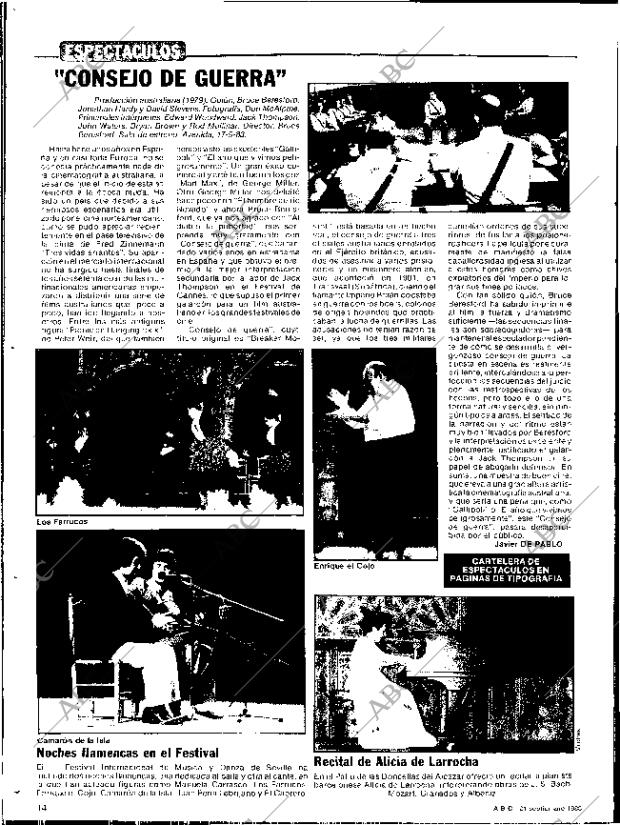 ABC SEVILLA 21-09-1983 página 70