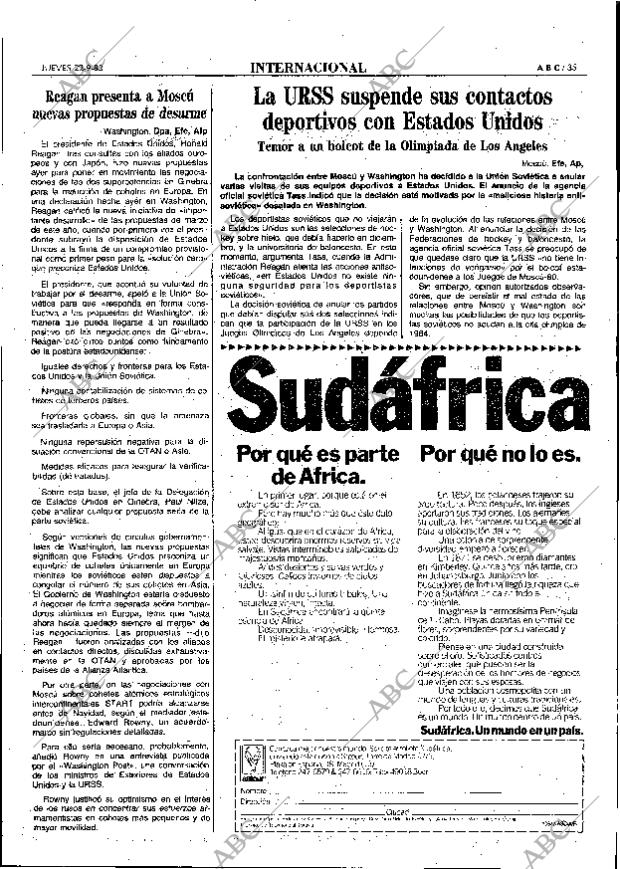 ABC MADRID 22-09-1983 página 35