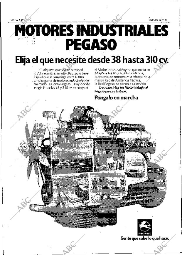 ABC MADRID 22-09-1983 página 42