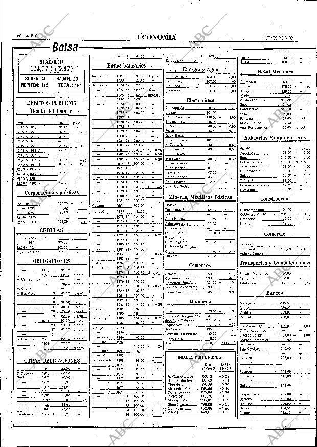 ABC MADRID 22-09-1983 página 60