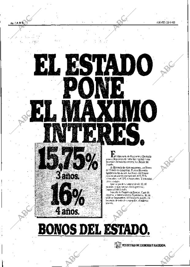 ABC MADRID 22-09-1983 página 66