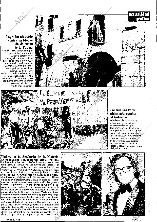 ABC MADRID 22-09-1983 página 9