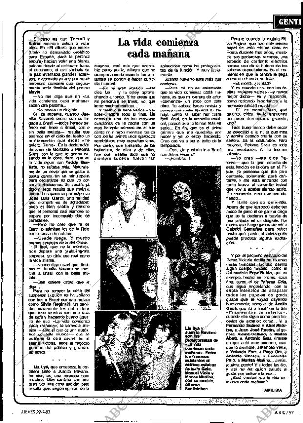 ABC MADRID 22-09-1983 página 97