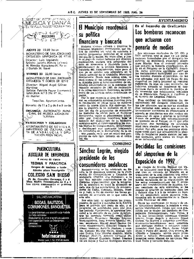 ABC SEVILLA 22-09-1983 página 38