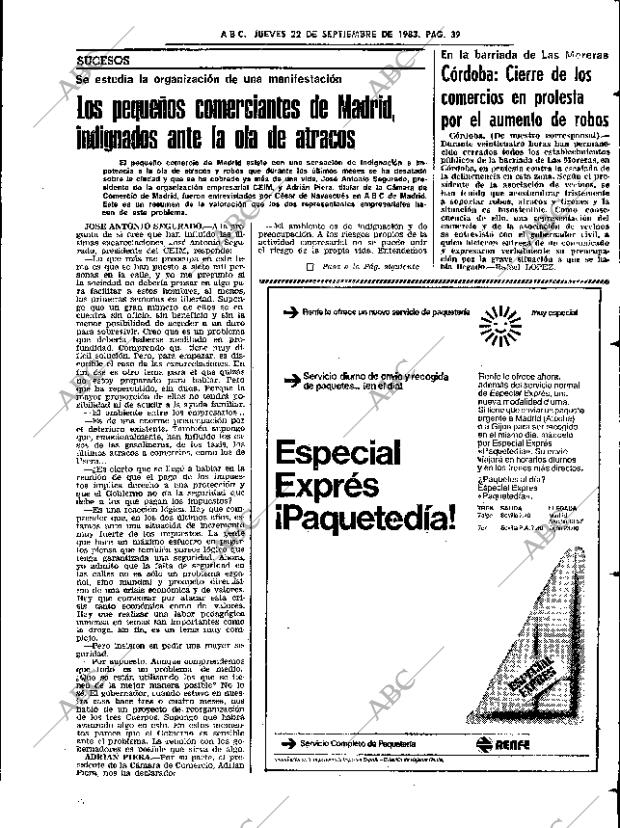 ABC SEVILLA 22-09-1983 página 51