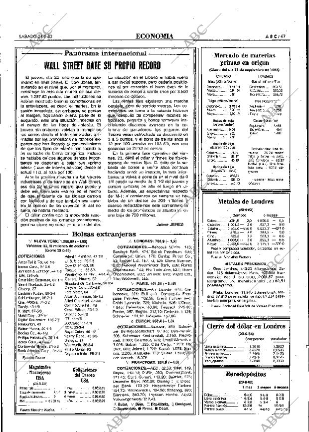 ABC MADRID 24-09-1983 página 67