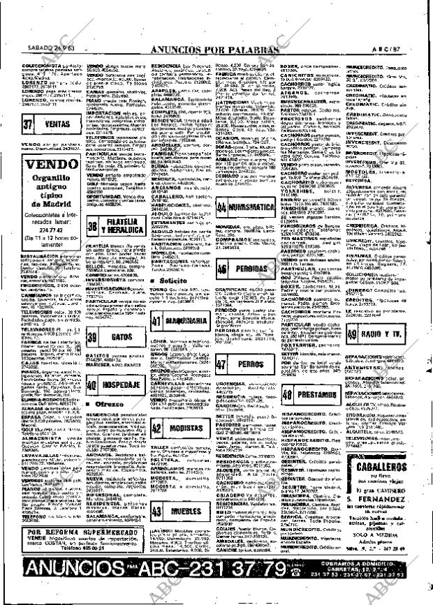 ABC MADRID 24-09-1983 página 87