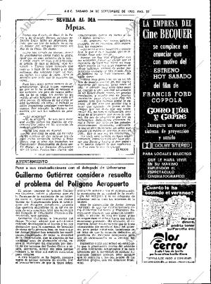 ABC SEVILLA 24-09-1983 página 31