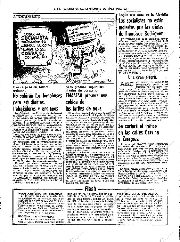 ABC SEVILLA 24-09-1983 página 33