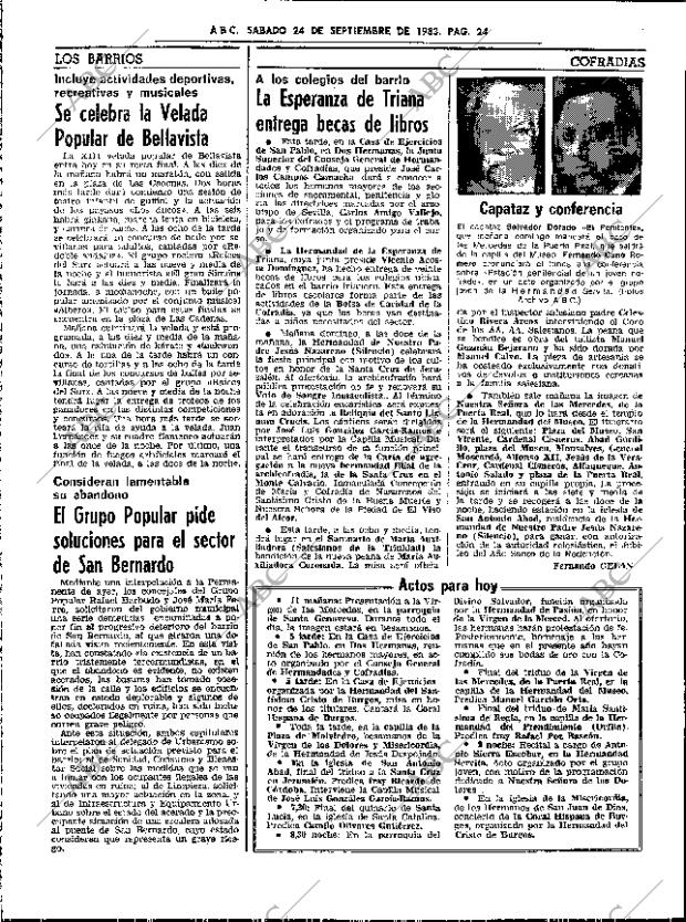 ABC SEVILLA 24-09-1983 página 34