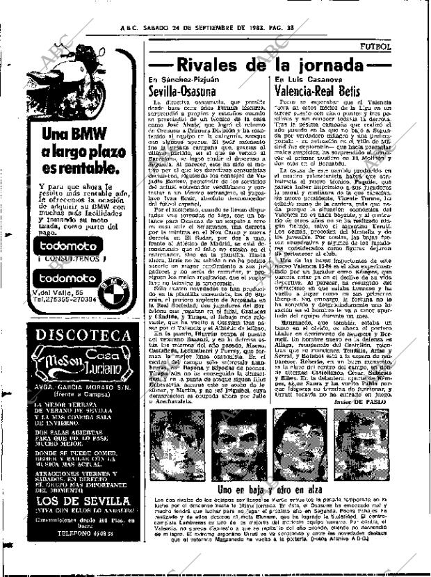 ABC SEVILLA 24-09-1983 página 48