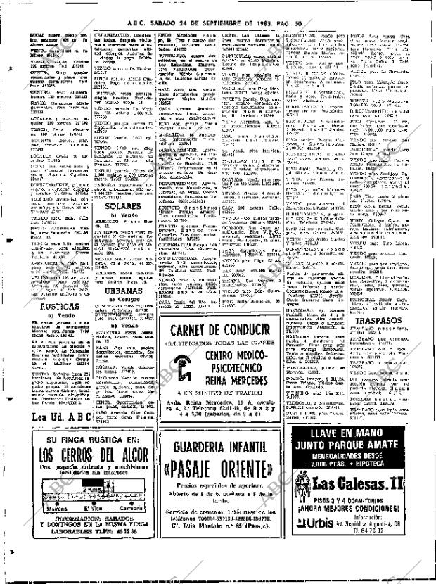 ABC SEVILLA 24-09-1983 página 60
