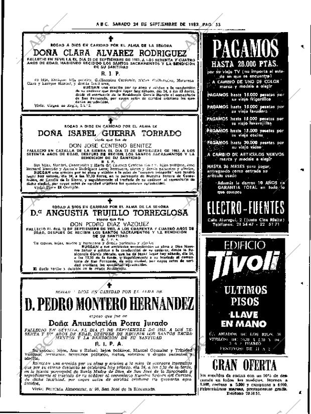 ABC SEVILLA 24-09-1983 página 63