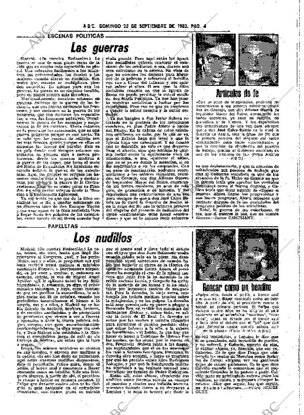 ABC SEVILLA 25-09-1983 página 20