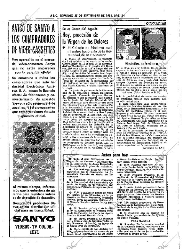ABC SEVILLA 25-09-1983 página 40