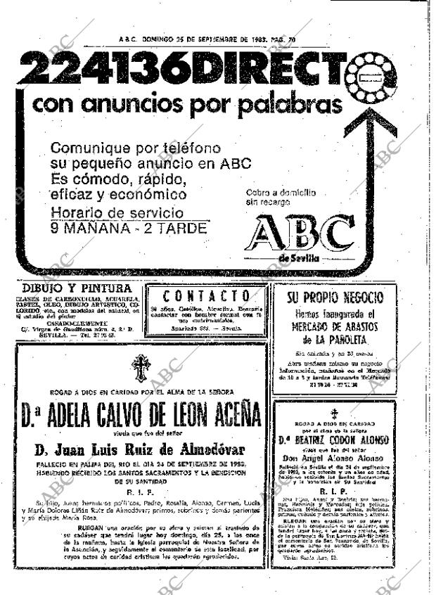 ABC SEVILLA 25-09-1983 página 86