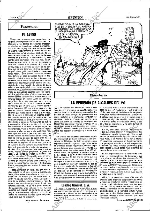 ABC MADRID 26-09-1983 página 18