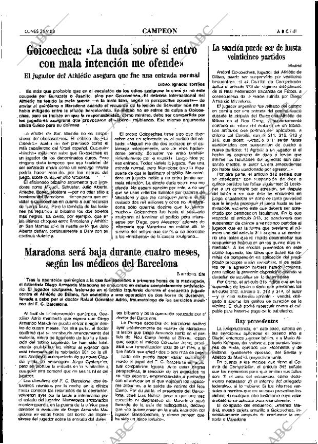ABC MADRID 26-09-1983 página 41