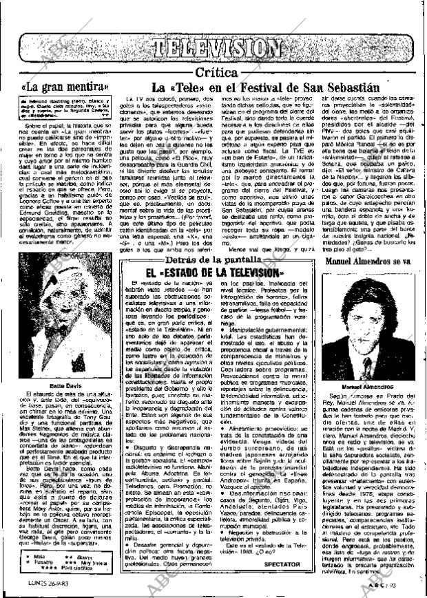 ABC MADRID 26-09-1983 página 93