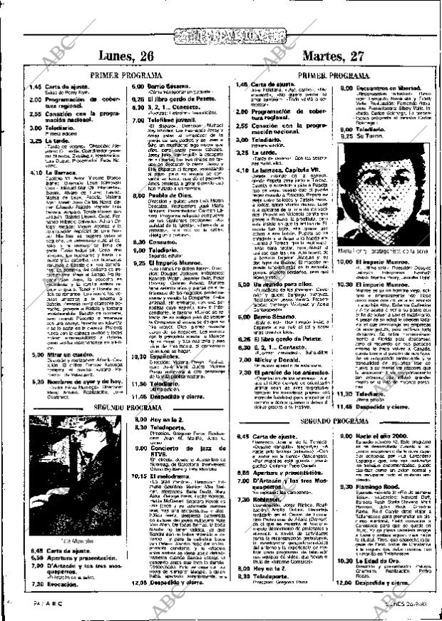 ABC MADRID 26-09-1983 página 94