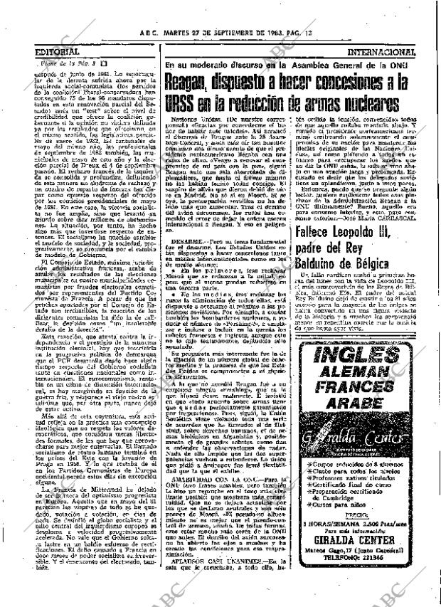 ABC SEVILLA 27-09-1983 página 29