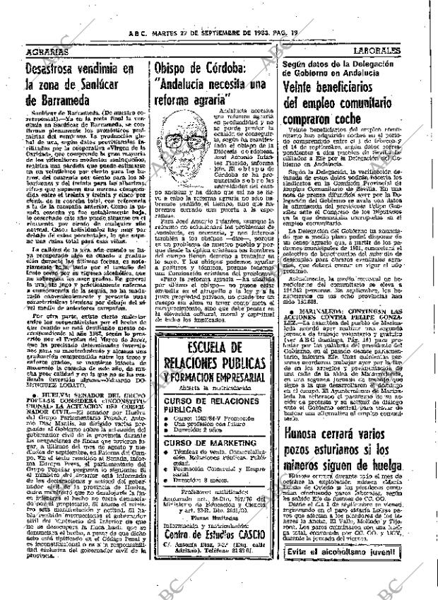 ABC SEVILLA 27-09-1983 página 35