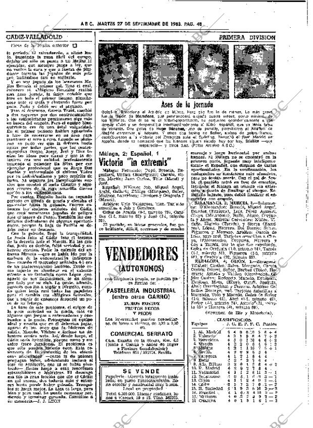 ABC SEVILLA 27-09-1983 página 64