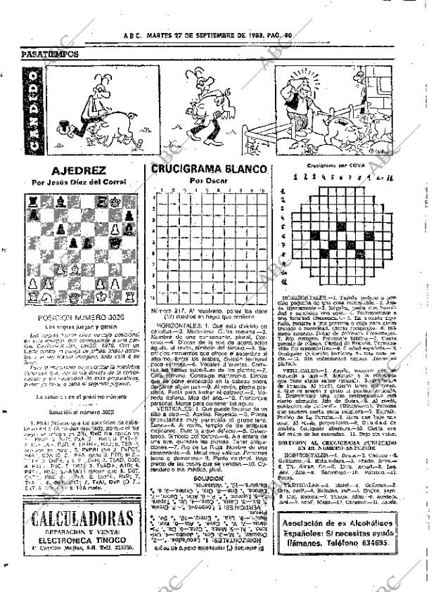 ABC SEVILLA 27-09-1983 página 96
