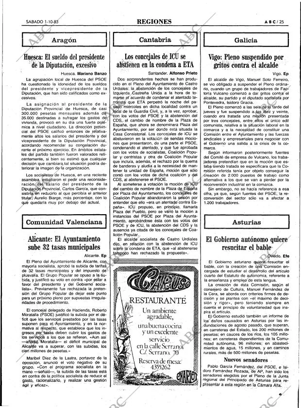 ABC MADRID 01-10-1983 página 25