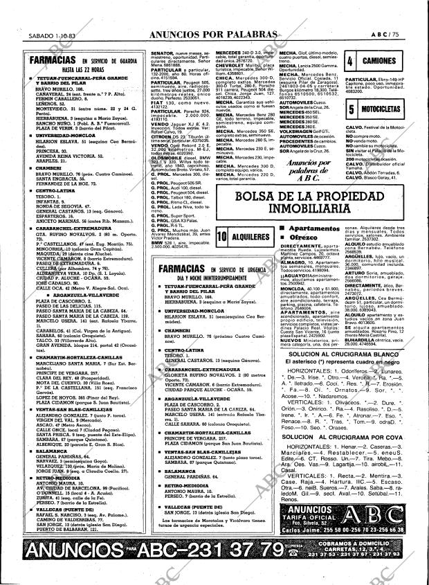 ABC MADRID 01-10-1983 página 75