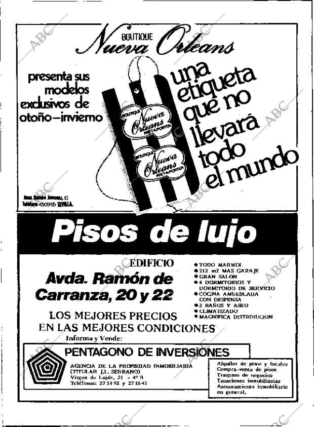ABC SEVILLA 01-10-1983 página 28