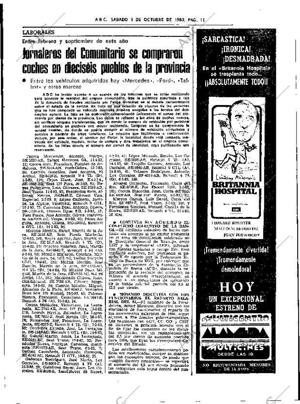ABC SEVILLA 01-10-1983 página 43