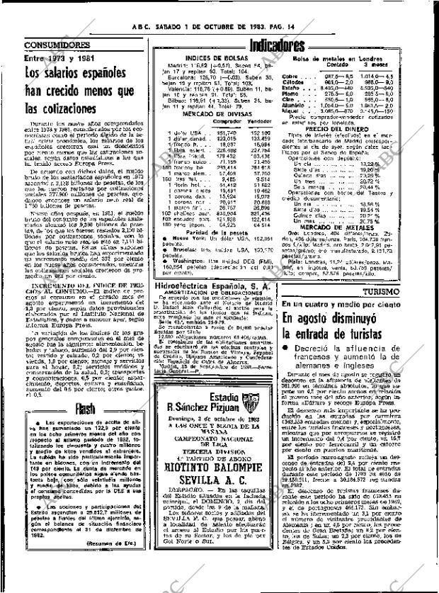 ABC SEVILLA 01-10-1983 página 46