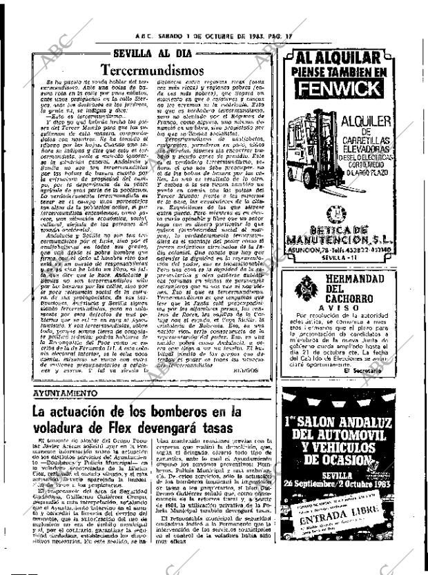 ABC SEVILLA 01-10-1983 página 49