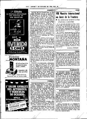 ABC SEVILLA 01-10-1983 página 74