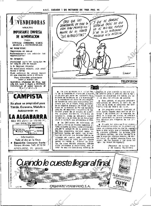 ABC SEVILLA 01-10-1983 página 76